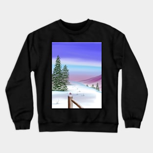 Robin in the Snow Crewneck Sweatshirt